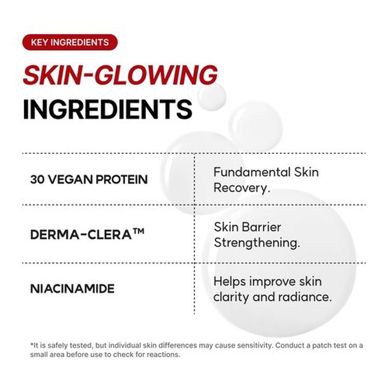 AINOHEA Chaom Balancing Dermaclera Active Serum – Glassy Glow Serum for Fine Lines, Radiance & Skin Elasticity, Anti-Aging Facial Serum, Milky Texture, for Firmed &Youthful Skin, Korean Skincare, 55ml