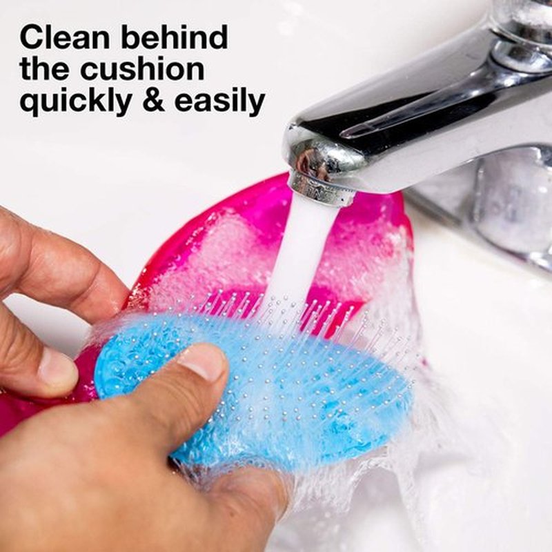 Olivia Garden Aurora Detangler Brush - Effortlessly Detangles Wet & Dry Fine to Medium Hair | Aurora Rainbow