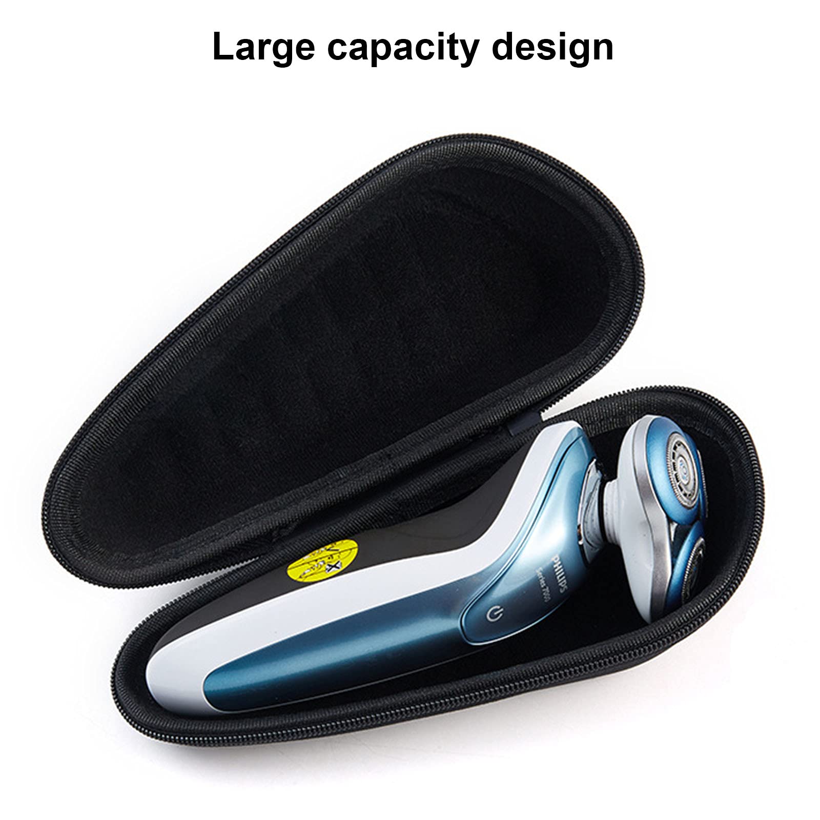 LinMei Hard Case Compatible with Philips Norelco Electric Shaver 3100 3800 3500 2300 2100 6400 Universal Travel Carry Protective Bag for Men's Rotary Shavers Electric Trimmer