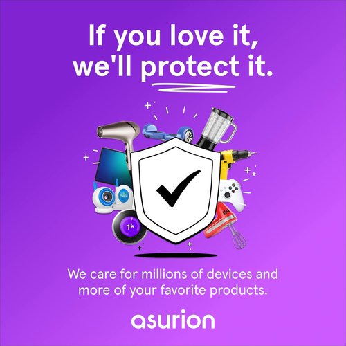 ASURION 2-Year Personal Care Protection Plan - Coverage for Devices Priced $100-$124.99