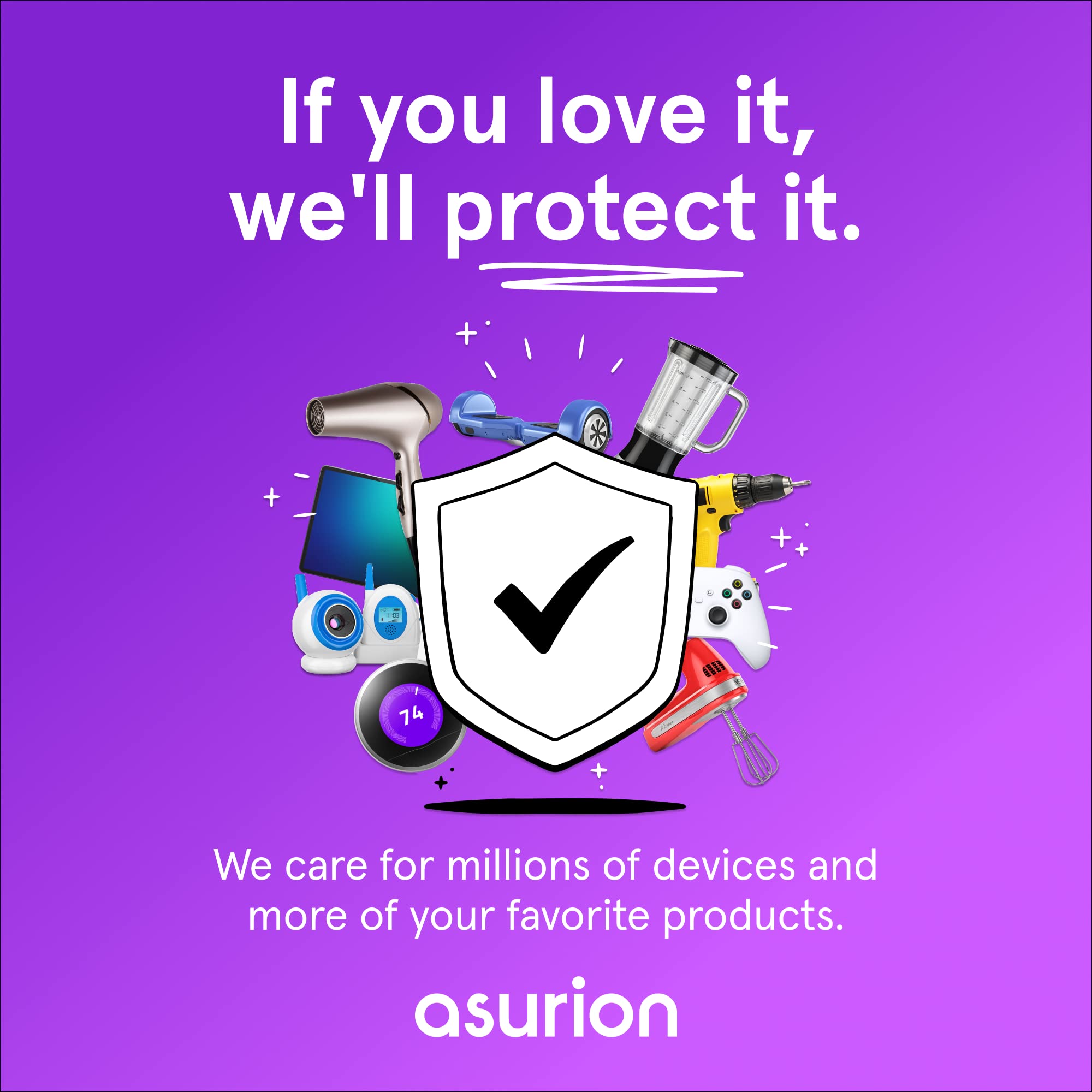 ASURION 1 Year Portable Battery Extended Protection Plan ($50 - $59.99)