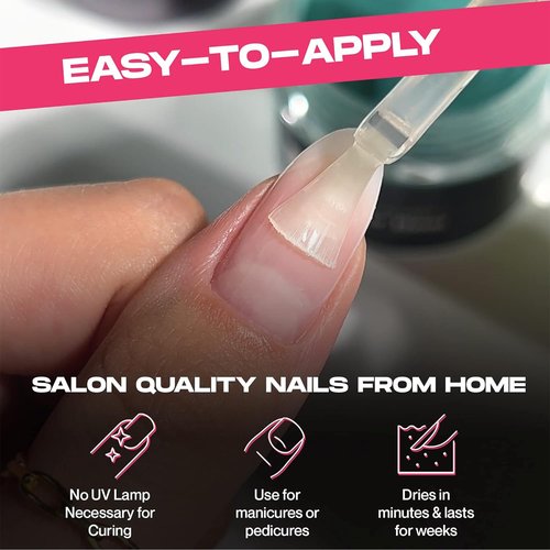 Nailboo Dip Powder Essential Liquid, Base Coat for Nail Dip Powder, New Premium Formula, DIY At Home Manicure, No UV Lamp Needed, For Beginners & Professionals, 0.5 Fl Oz (1 Pack)