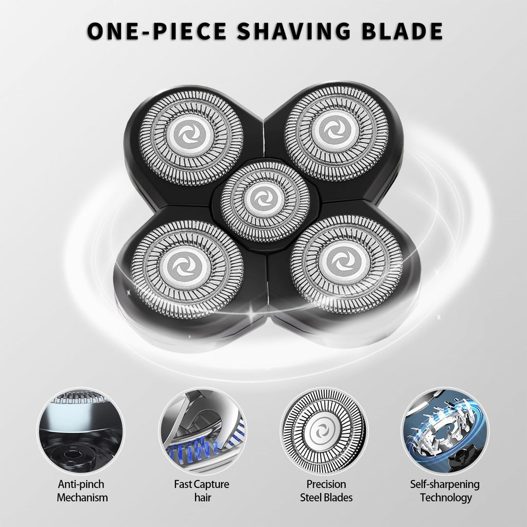 UPTARD Head Shaver Replacement Heads Shaver Replacement Blades Refills Compatible with Freebird Shaver (1)