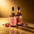 Day & Night Face Oil Duo for Dry, Mature Skin—Moisturizing AM-to-PM Face Care—Saffron + Manjistha—Smoothing, Brightening, Even-Toning, Glow-Boosting Routine—Non-Sticky, Non-Greasy, Fast-Absorbing