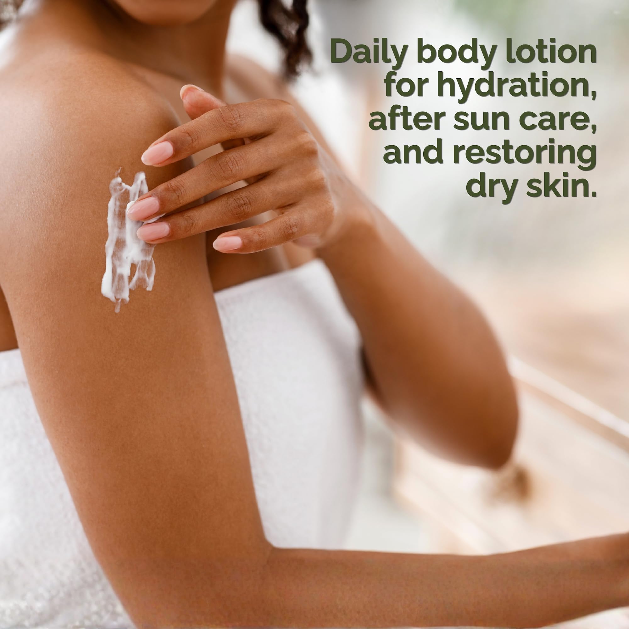 Jindilli Hydra-Opulence Macadamia Body Lotion for Women and Men, All-Natural, Cruelty-Free Moisturizer with Aloe Vera. Ideal for Sensitive Skin, Eczema, Rosacea, Sunburn, Massages. (3.4 fl oz)