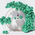 Metallic Green Balloon Garland Arch Kit - 130PCS in Various Sizes for Birthday, Graduation, Baby Shower & Wedding Decor