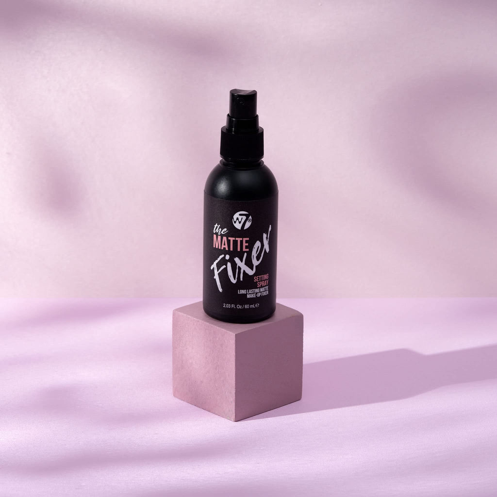 W7 The Fixer Makeup Setting Spray - Matte Finish - Long-Lasting, Ultra-Fine Formula - Cruelty Free and Vegan