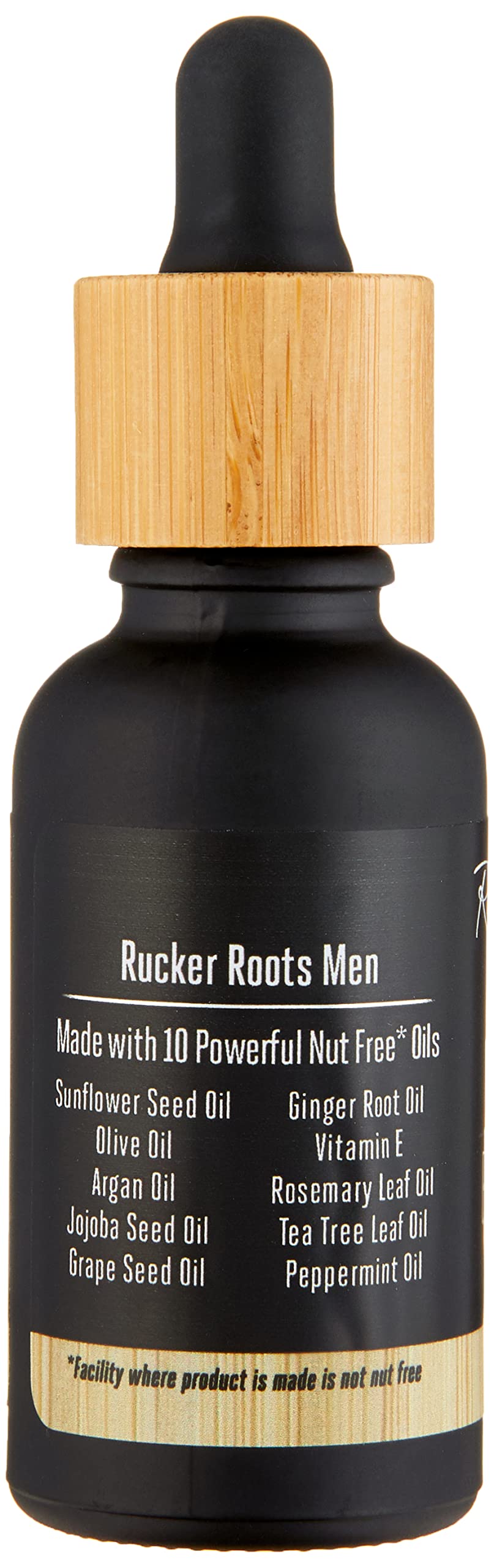 Rucker Roots x King Beard Oil | Nut Free Oils| 10 Powerful Oils| Moisture Lock| Smooth & Shiny| For Healthy Hair Growth|