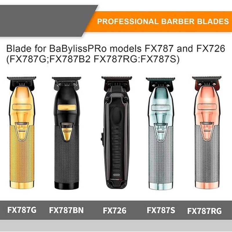 BaByliss PRO FX707Z Replacement Trimmer Blades - DLC 2.0 Compatible with FX787 & FX726 | 1PC