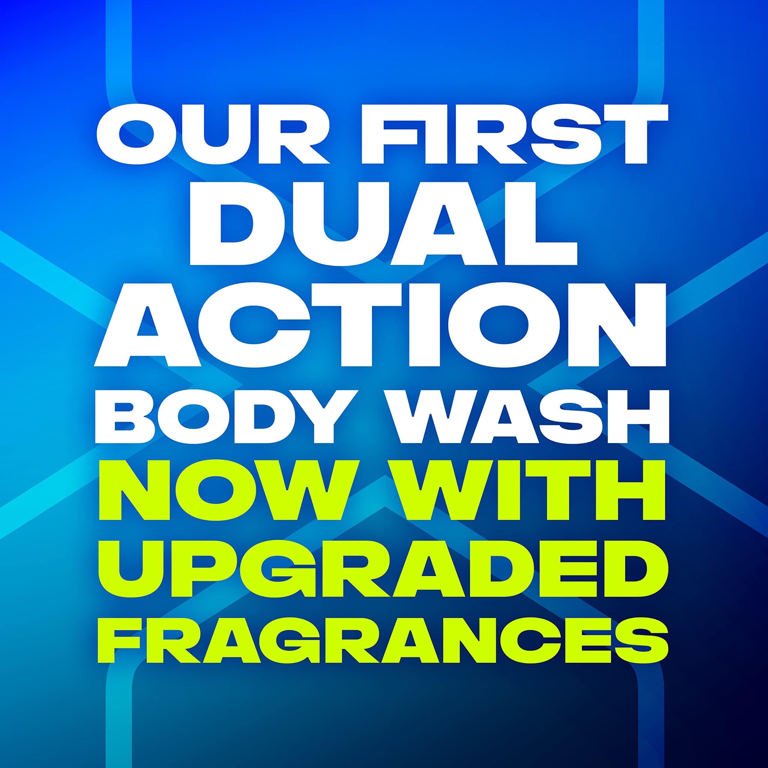 AXE Crushed Mint & Rosemary Body Wash Phoenix 4 Count 12h Refreshing Scent Men's Body Wash with 100% Plant-Based Moisturizers 16 oz
