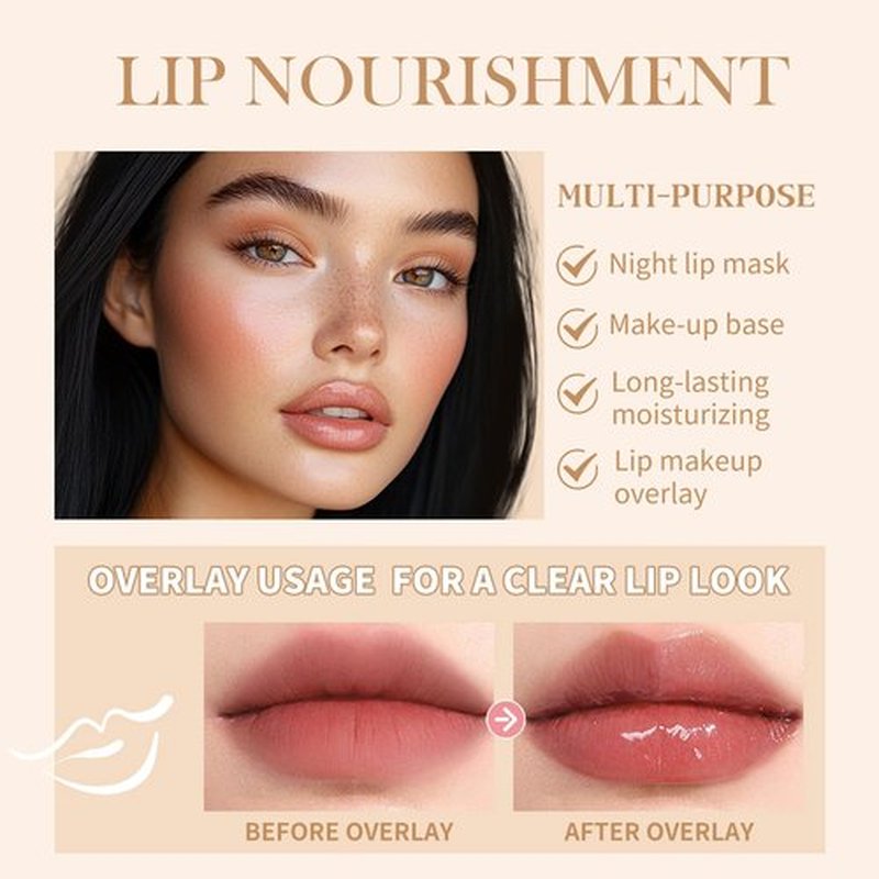 Lip Butter Balm Kit – Hydrating & Nourishing Tinted Lip Balm with Shea Butter & Avocado Oil – Lightweight, Non-Sticky, Glossy Lip Care for Soft & Smooth Lips