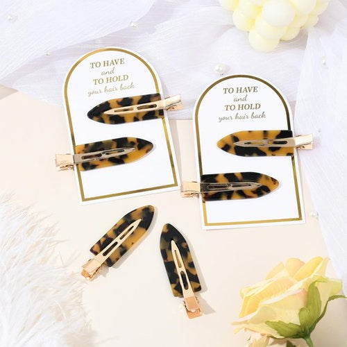 20PCS Bridesmaid Hair Clips No Bend Hair Clips Bridesmaid Hair Accessories Gifts Makeup Creaseless Glitter Hair Clip for Bride Women Girls(20Pcs/10Cards)