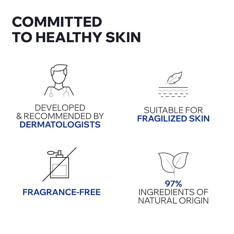 Uriage Cica-Daily Intense Repairing Serum - Boost Skin Repair with Prebiotic, Hyaluronic Acid & Centella | Paraben-Free, Fragrance-Free