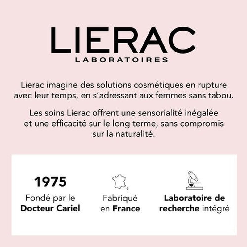 Lierac Rehydrating Radiance Face Cream - Hydrating Formula, Face Moisturizer Cream for Woman, Fine Lines, Hydrating, Tightens & Smooths Skin with Hyaluronic Acid, Sensitive Skin - 50ml