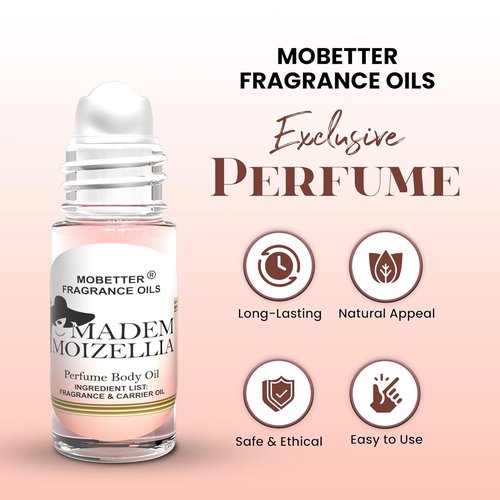 MOBETTER Fragrance Oils - Madem Moizellia 1 Oz Women's Perfume Body Oil | Long-Lasting Scent