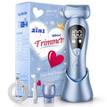 rategist Cordless Electric Razors for Women: Rechargeable Painless Bikini Trimmer for Body Hair - 𝐈𝐏𝐗𝟕 𝐖𝐚𝐭𝐞𝐫𝐩𝐫𝐨𝐨𝐟 Shaver with 𝐋𝐄𝐃 𝐃𝐢𝐬𝐩𝐥𝐚𝐲 for Face/Underarm/Leg Deep Blue