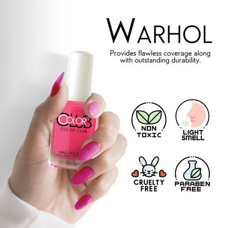 Color Club Warhol Color Club Nail Lacquer .5 Fl Ounce - 15 Ml, 0.5 fluid_ounces