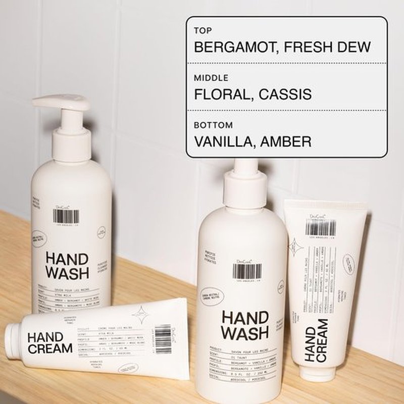DedCool Hand Wash | 01 Taunt | Squalane, Aloe & Marshmallow Root | Gentle, Hydrating Cleanser | Non-Toxic, Vegan | 8.5 fl oz
