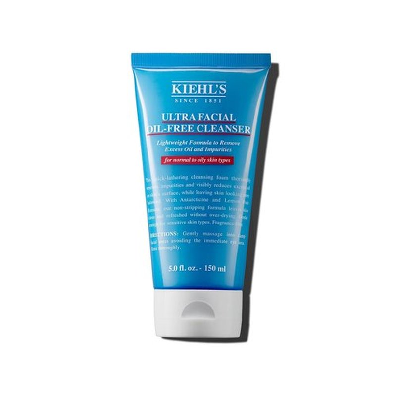 Kiehl's Ultra Facial Oil-Free Cleanser - Foaming Face Wash for Oily Skin, Reduces Excess Oil - 5.0 fl oz