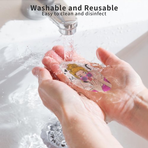 PYD Life 9 Pack Sublimation Glass Foot File Blanks,Reusable Foot Scrubber Dead Skin Remover,Nano Crystal Foot Scrubber Dead Skin Remover with Protective Case,Perfect Gifts for Beauty Enthusiasts