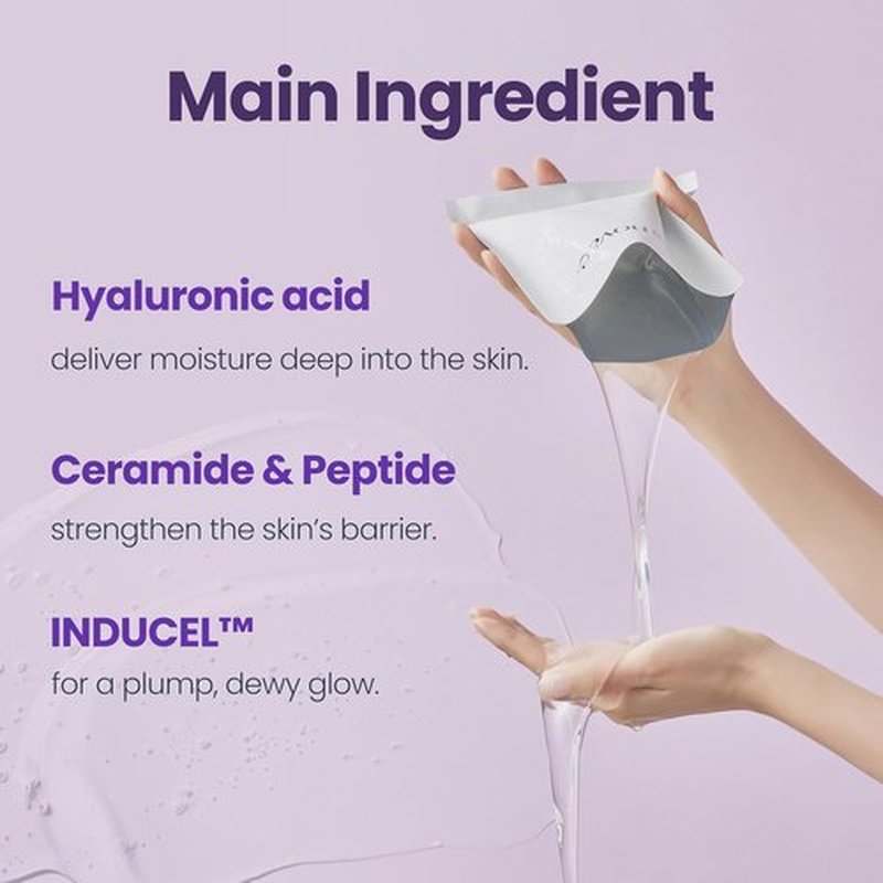 EV Shot Skin Boosting Mask - Moisture-Rich Sheet Mask with Peptides & Ceramides for Firm-Looking Skin