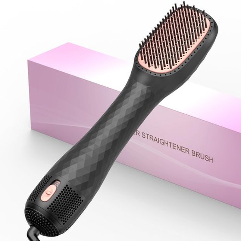 3-in-1 Hair Dryer Brush, Professional 1200W Ionic Blow Dryer Brush with Ceramic & Tourmaline Technology, 3 Heat/2 Speed Settings One Step Hair Dryer & Styler for All Hair Types