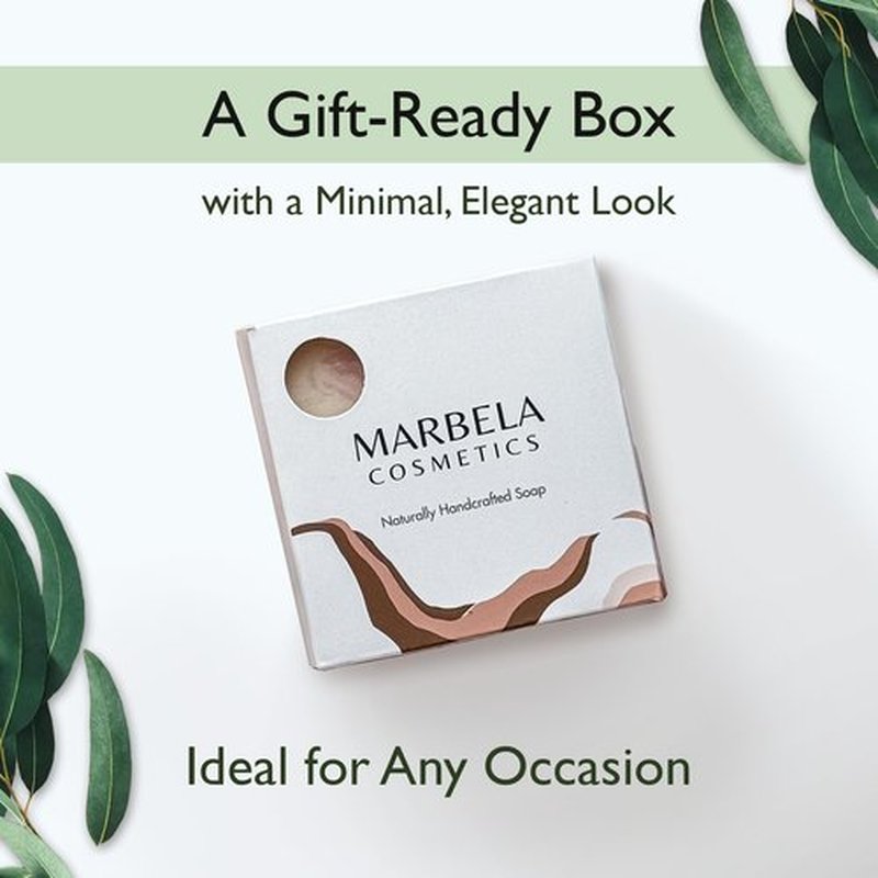 Marbela Cosmetics Handmade Soap Bar - Made in USA, Vegan Friendly, Palm Oil Free, Natural Bar Soap - Gentle Face & Body Soap for Daily Skin Care, Moisturizing & Nourishing - 3.5 oz (Wild Jasmine)