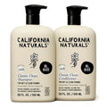 California Naturals Coconut Shampoo & Conditioner Set - Natural, Vegan & Sulfate-Free | 20 Fl Oz (Pack of 2)