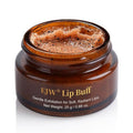 Triple-Action Lip Scrub - Brown Sugar, Coffee & Pearlite Exfoliator - Infused with Coconut & Botanical Oils for Nourishing Care of Dry, Cracked Lips - Vegan, Cruelty-Free