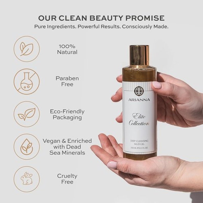 Regine Switzerland Deep Cleansing Mud Gel - Natural Facial Cleanser for Oily Skin | Daily Face Wash