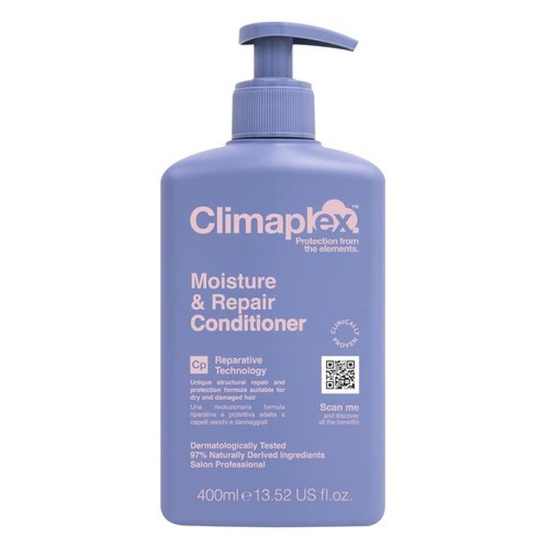 Climaplex Moisture & Repair Conditioner - Soothing & Regenerating - Detangles & Adds Shine - 13.52 oz