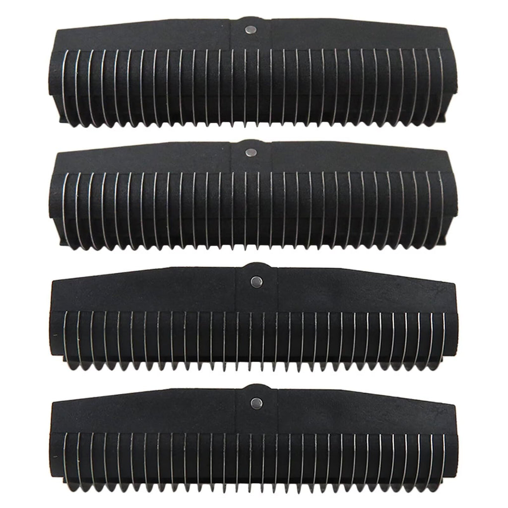 New Zafina-UP Foil Shaver Replacement Blades Fit for Andis Foil Shaver TS1 (17150, 17235, 17220), TS2 (17200), Fit for Wahl 5 Star Vanish(8173-700), 4Pcs Blades for Babylixx FXFS2 series