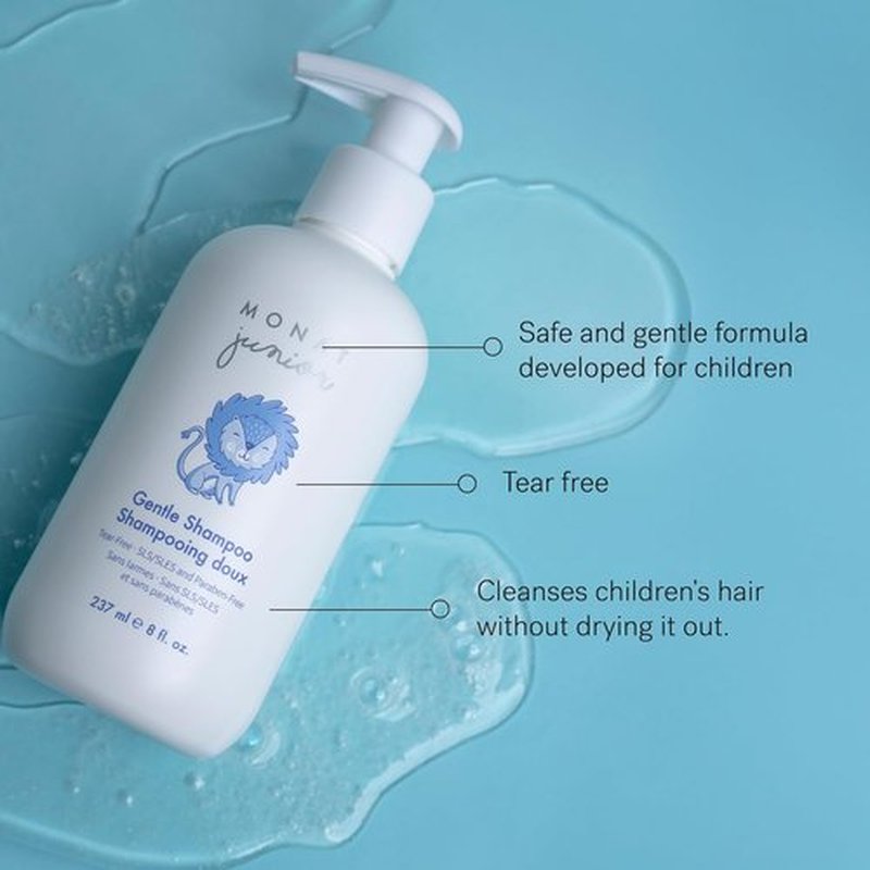 MONAT Junior™ Gentle Shampoo - Tear-Free, All-Natural Formula for Kids | 237 ml / 8 fl. Oz