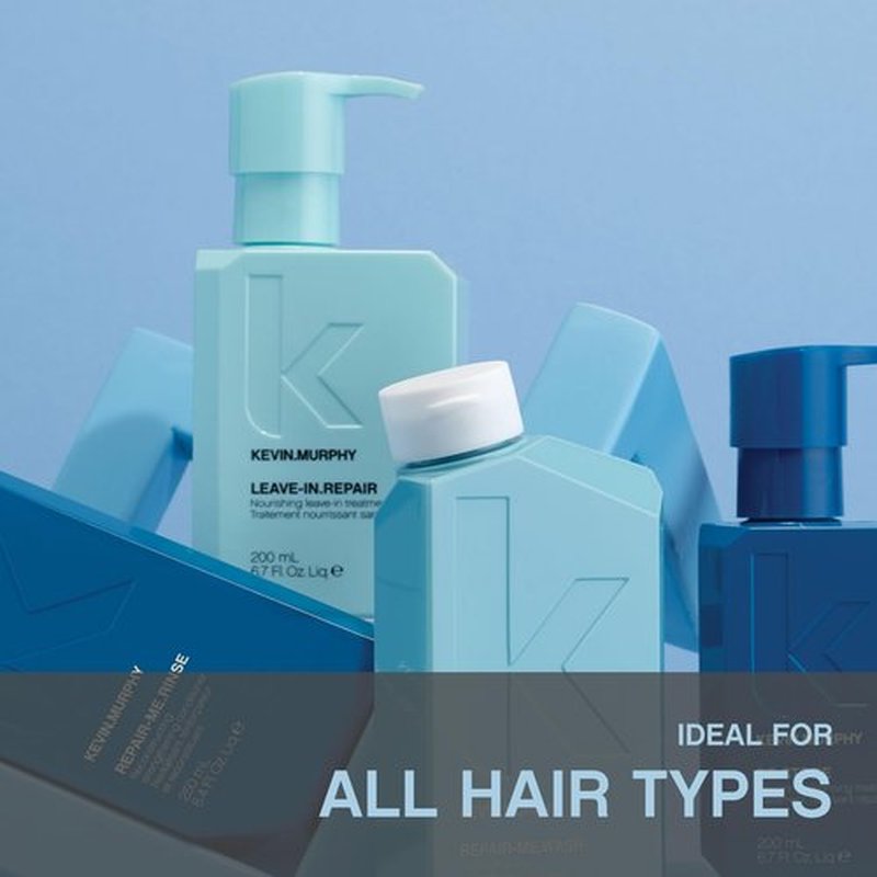 KEVIN.MURPHY LEAVE-IN.REPAIR - Keratin Treatment - For All Types - Damaged Hair Repair - Heat Protectant for Hair - Cruelty Free Hair Care - 200 mL / 6.7 fl oz (Pack of 2)