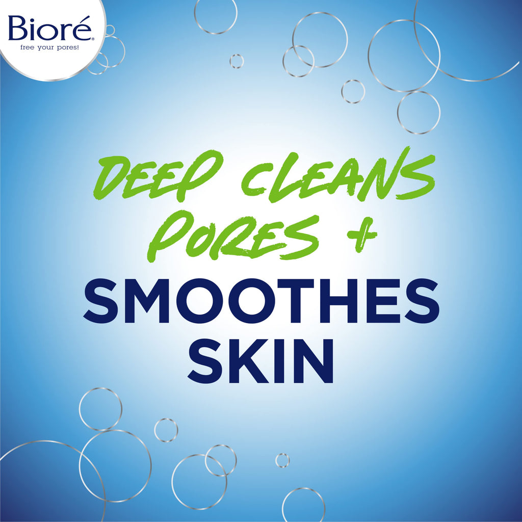 Bioré Pore Unclogging Scrub, Removes Excess Dirt and Oils, Face Scrub, with Salicylic Acid, Oil Free, (HSA/FSA Approved), 5 Ounces