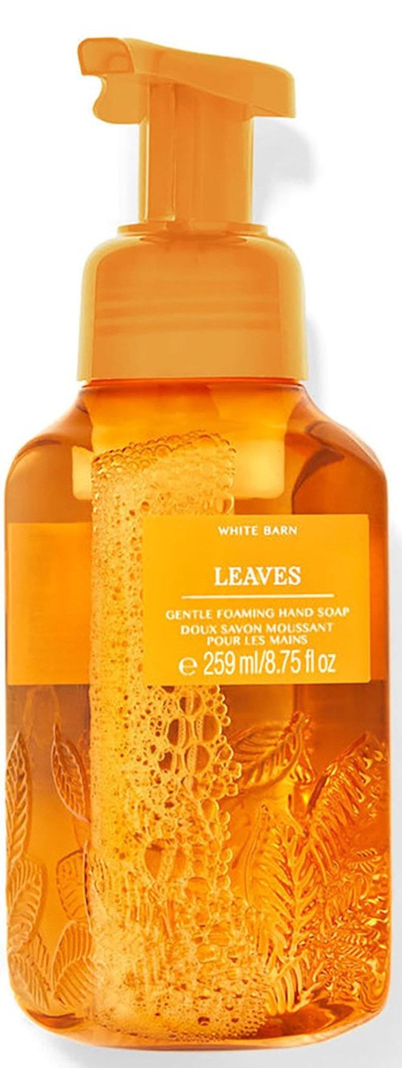 Bath and Body Works Gentle Foaming Hand Soap 8.75 Ounce 1-Pack (Leaves)