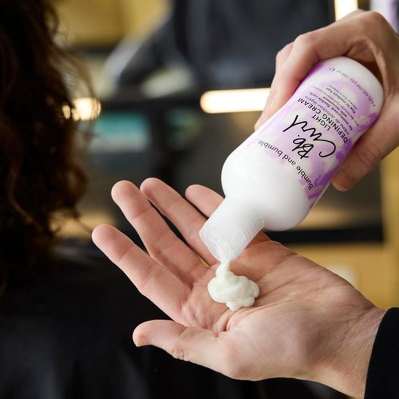 Bumble and bumble. Curl Defining Styling Cream - Moisture & Definition for Fine to Medium Curly Hair | Anti-Frizz & Shine with Jojoba, Avocado & Coconut Oils