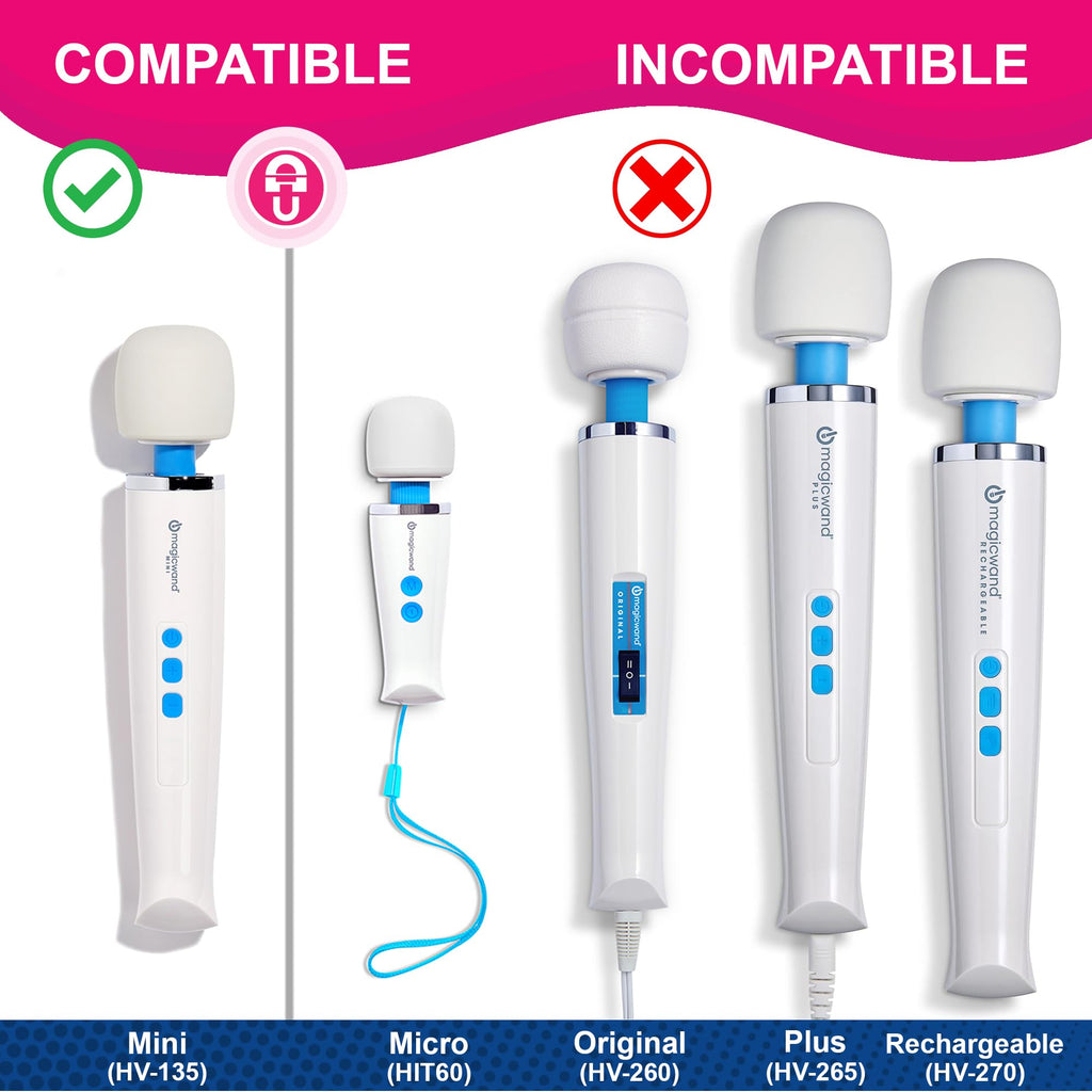 Magic Wand Mini Personal Massager Authentic Power Adapter and Charger – US Polarized Power Adapter & 6ft Charging Cord for Neck, Back, Hand, Muscle, and Head Massager Massage Tools
