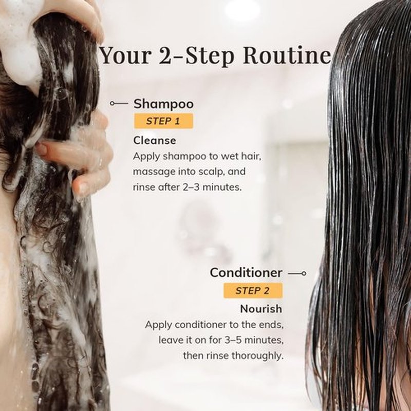 Skiennix Hair Growth Shampoo & Conditioner Set - Rosemary & Biotin for Thicker, Healthier Hair