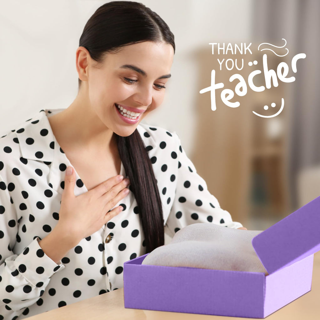 Teacher Appreciation Gifts for Women, Thank You Gifts for Women Teachers, Christmas Thanksgiving Gift for woman Teacher, Back to School Gift - Unique Lavender Spa Basket Set