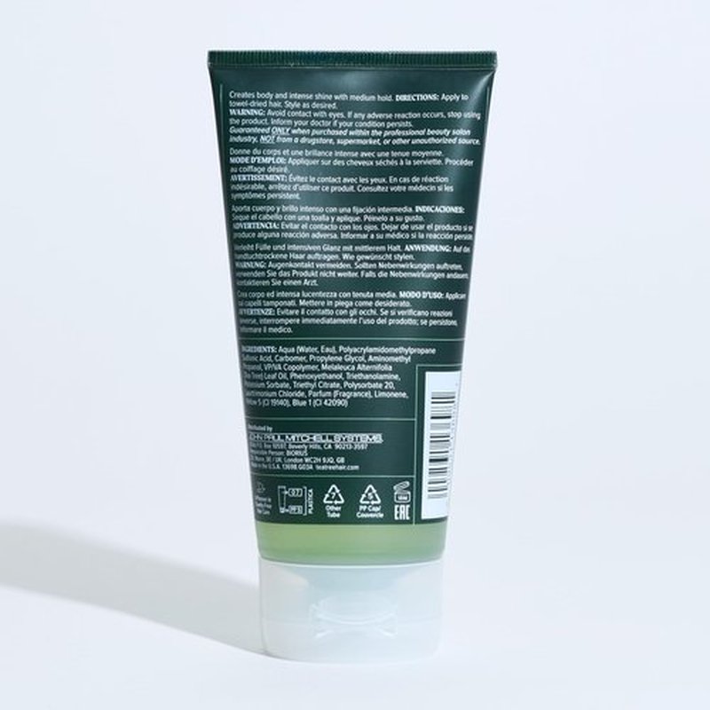 Tea Tree Styling Gel, Medium Hold, High-Shine Finish, For All Hair Types, 5.1 fl. oz.