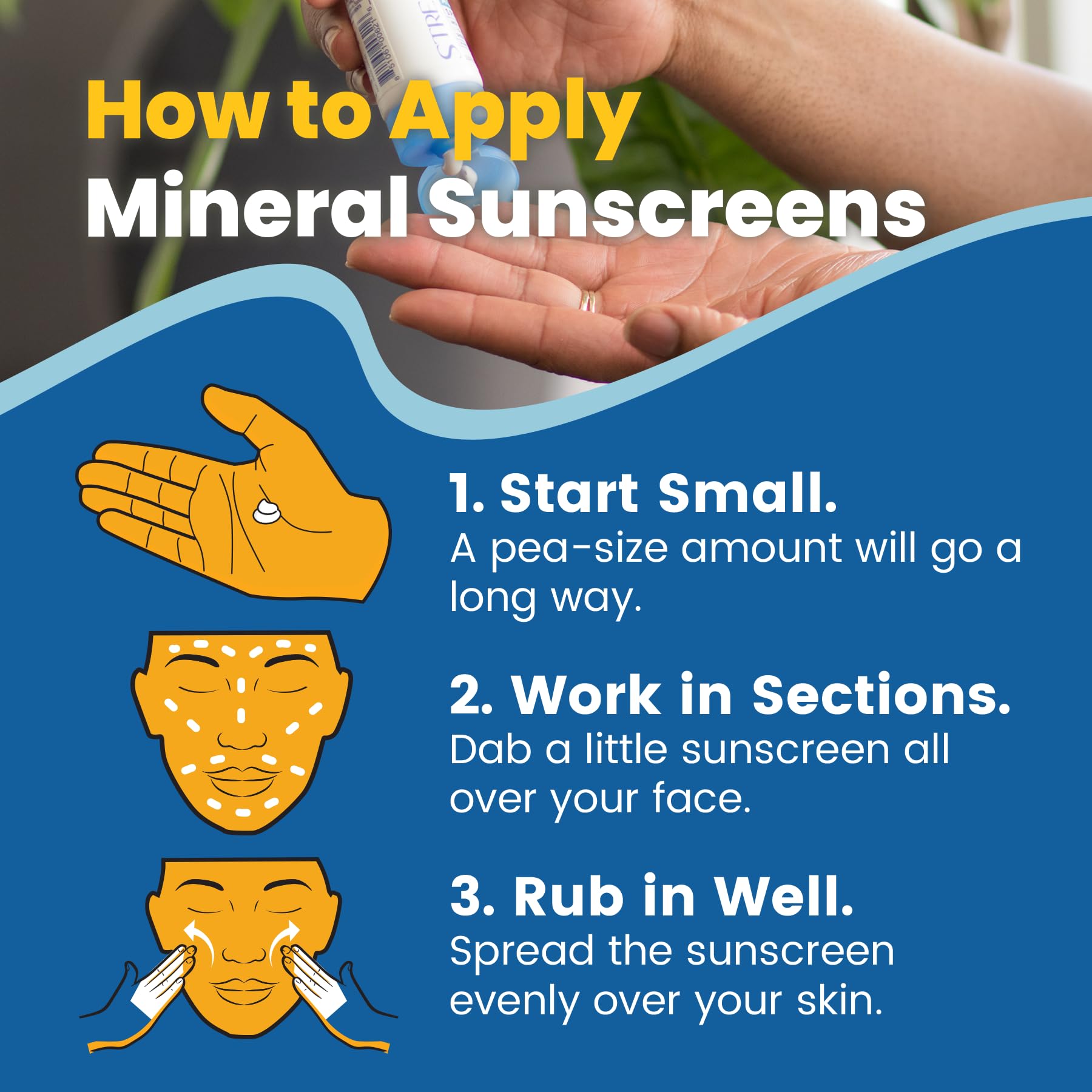 STREAM 2 SEA SPF 20 Biodegradable Mineral Sunscreen, 3 Fl oz Paraben Free Non Greasy and Moisturizing Reef Safe Sunscreen For Face and Body Protection Against UVA and UVB
