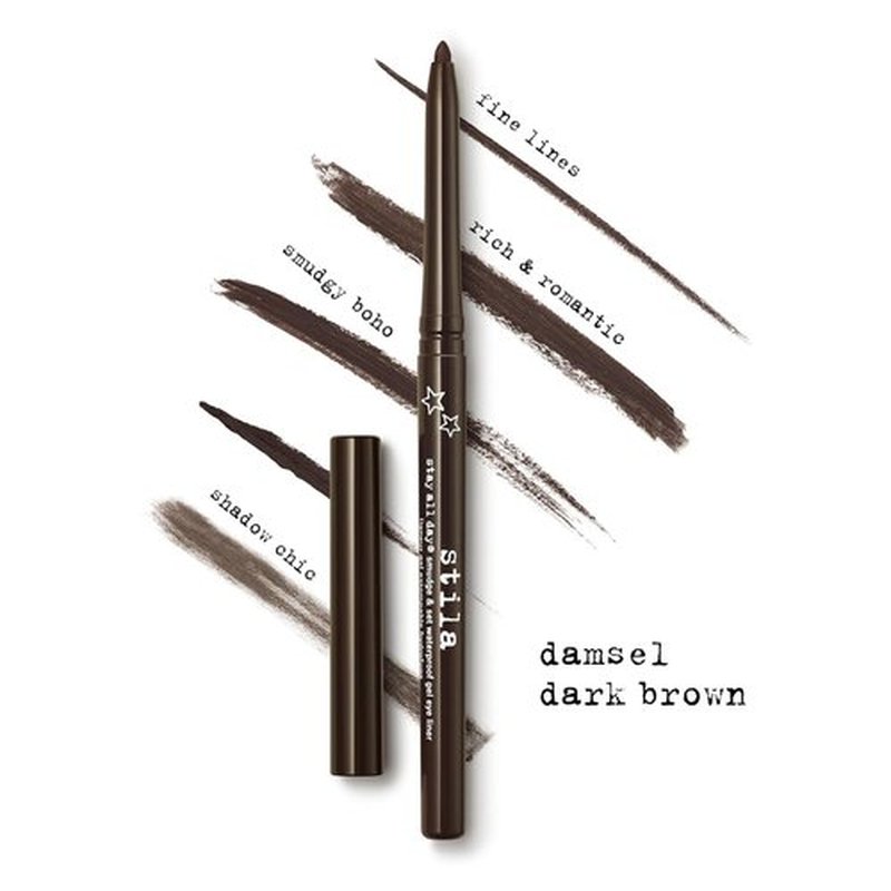 Stila Stay All Day® Waterproof Gel Eyeliner - Long-Wear Pencil for Tightlining & Smoky Eyes | 12-Hour No Budge Formula