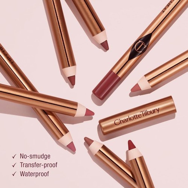 Charlotte Tilbury Lip Cheat Lip Liner Pencil - Define Your Lips with Fuller Look - Waterproof & Smudge-Proof Formula