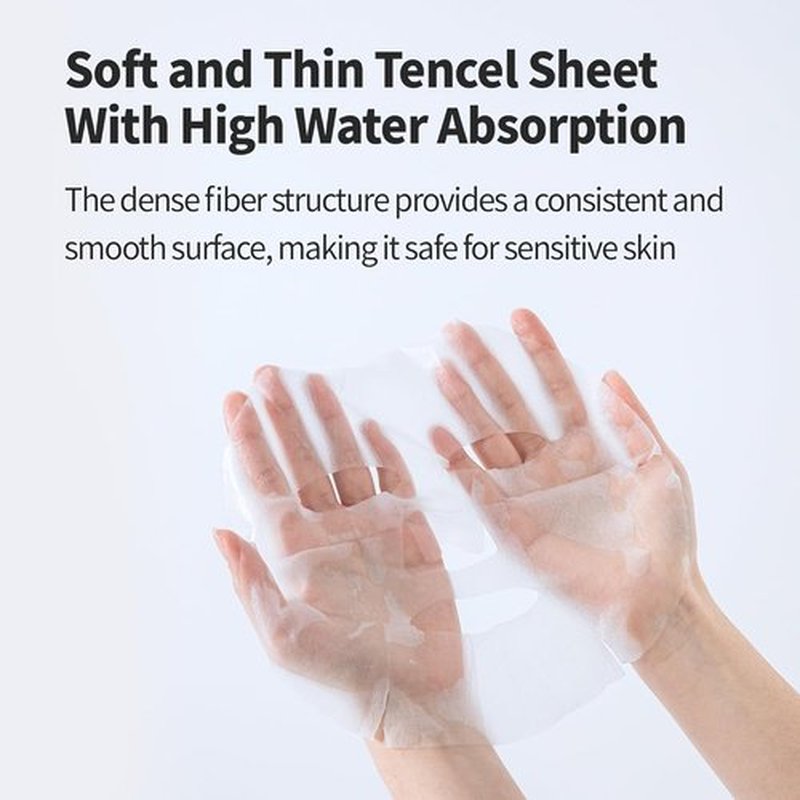 BENTON Aloe Soothing Mask Pack | Hydrating & Cooling Facial Mask Sheets - 10 Pack (230g)