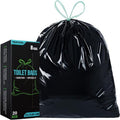 TRIPTIPS Portable Toilet Bags - Leak-Proof 8 Gallon Camping Waste Bags | Ideal for Hiking & Travel