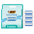 BIC Comfort 3 Refillable Disposable Razors for Men, 1 Handle and 14 Cartridges With 3 Blades, 15 Piece Razor Kit for Men
