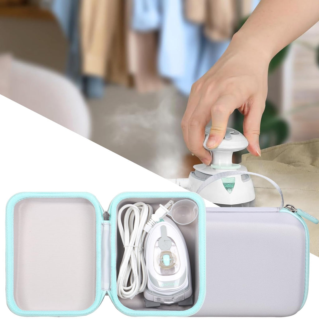 Aproca Case Compatible with BEAUTURAL Mini Travel Steam Iron, Portable Storage Bag for Accessories (Case Only)