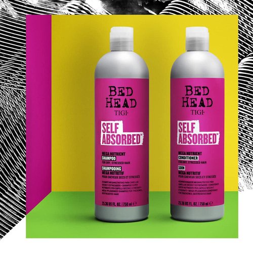 TIGI Bed Head Mega Nutrient Conditioner - Nourishing & Moisturizing for Straight Hair | 25.36oz