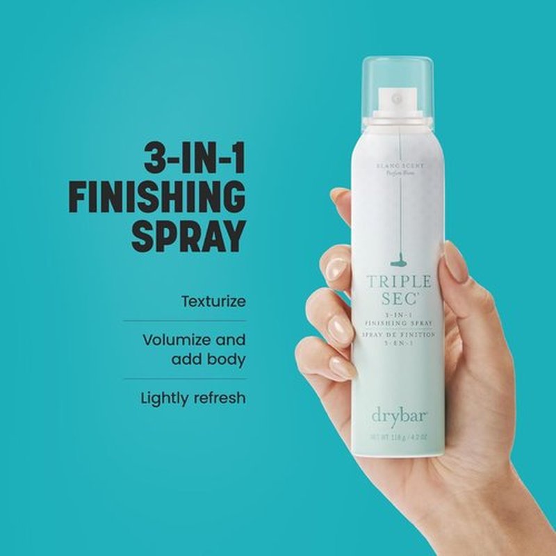 Drybar Triple Sec 3-in-1 Finishing Spray - Adds Texture, Amplifies & Refreshes Hair | All Hair Types
